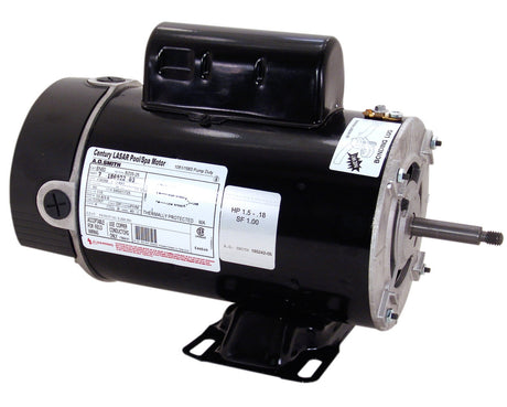 UBN61 (Century) | Pool and Spa Pump Motor | 2 HP | 1 Phase | ODP | 3450/1725 RPM | 230 Volts