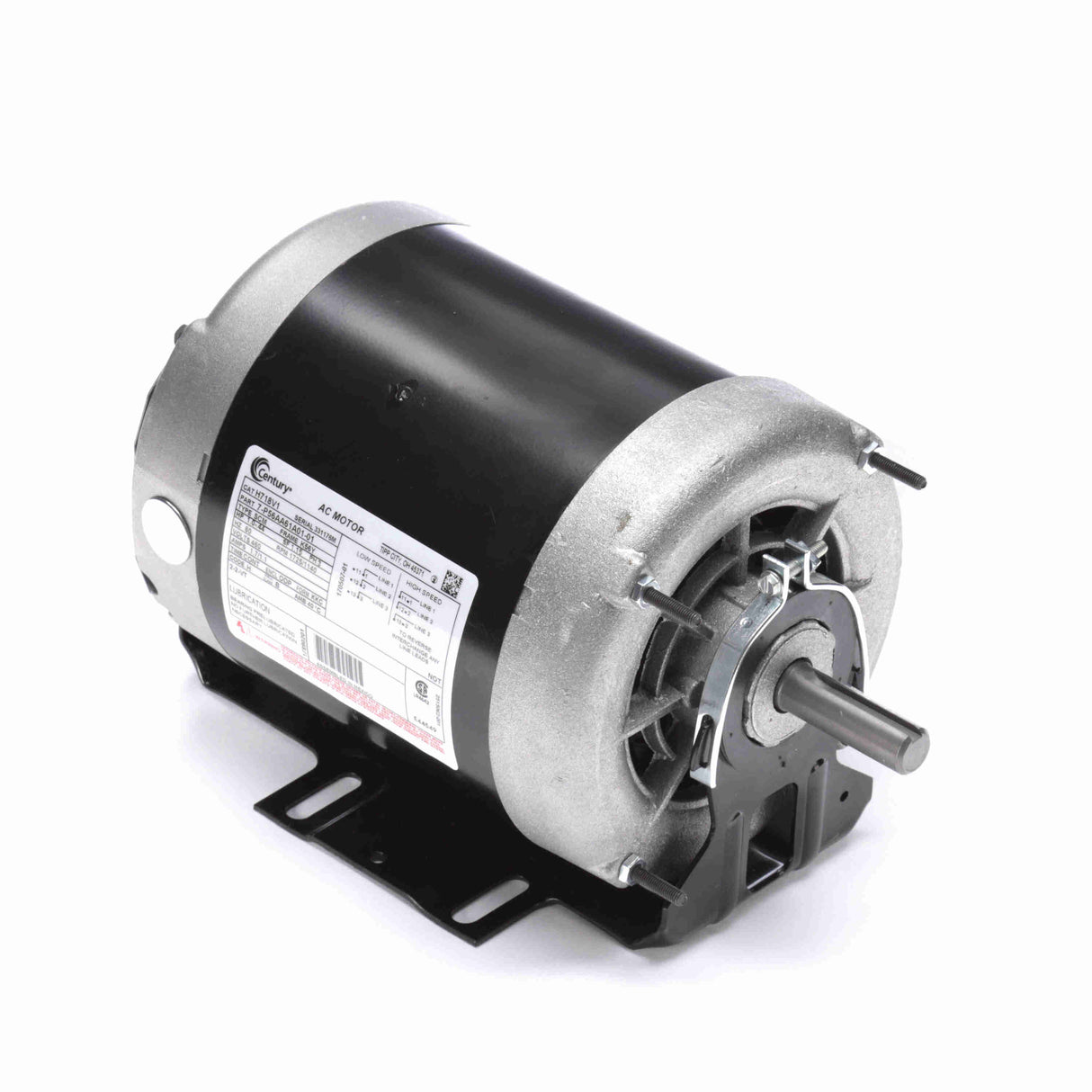 UH718V1 (Century) | Fan And Blower Motor | 1 HP | 3 Phase | ODP | 1725 RPM | 460 Volts