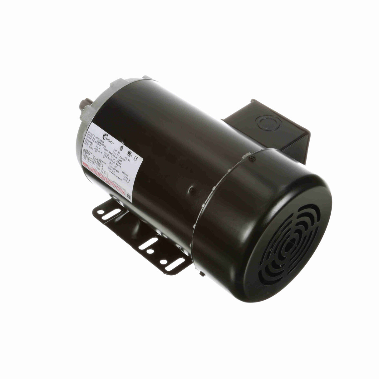 UH738ES (Century) | General Purpose Motor | 3 HP | 3 Phase | TEFC | 3450 RPM | 230/460 Volts