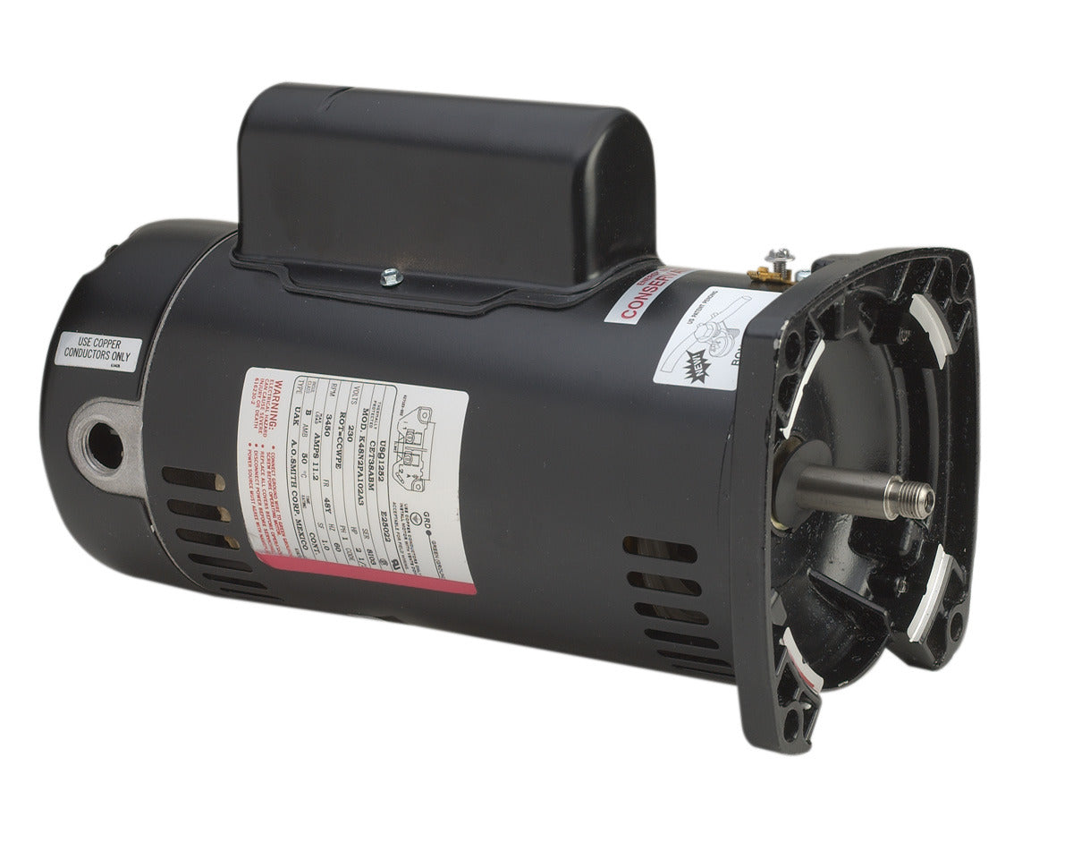 USQ1252 (Century) | Pool and Spa Pump Motor | 2.5 HP | 1 Phase | ODP | 3450 RPM | 230 Volts