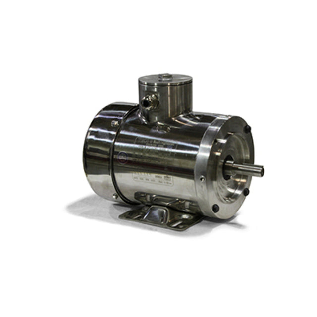 WPV0102C (Teco) |  Washdown Motor | 10 HP | 3 Phase | TEFC | 3600 RPM | 230/460 Volts