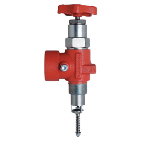 A-1406-FBW (Continental NH3) Valve-Tank Btmmnt1-1/4 Mptx1-1/4Fpt 45