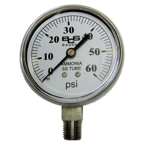 290615 | Gauge-2-1/2 Nh3 0-60Psi Bm As26Grs2Ls60