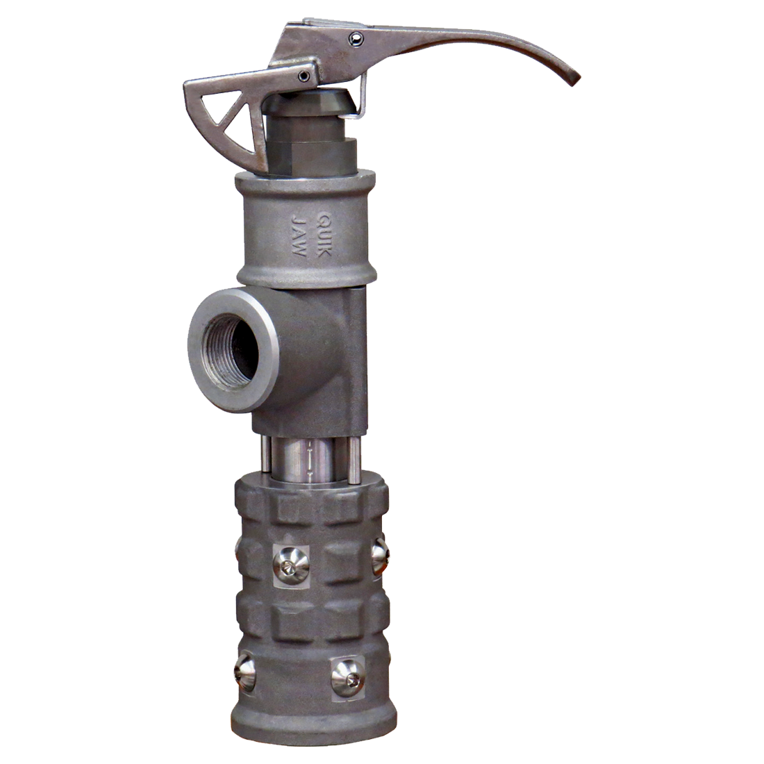 110454 (Squibb Taylor) Valve-Qck Jaw 1-1/4Fptx1-3/4 F Ac Al366S