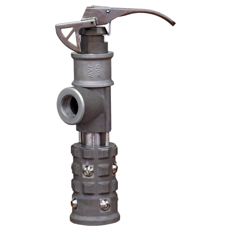 110454 (Squibb Taylor) Valve-Qck Jaw 1-1/4Fptx1-3/4 F Ac Al366S