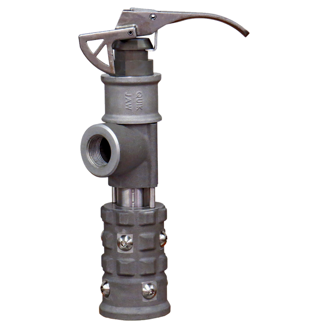 110454 (Squibb Taylor) Valve-Qck Jaw 1-1/4Fptx1-3/4 F Ac Al366S