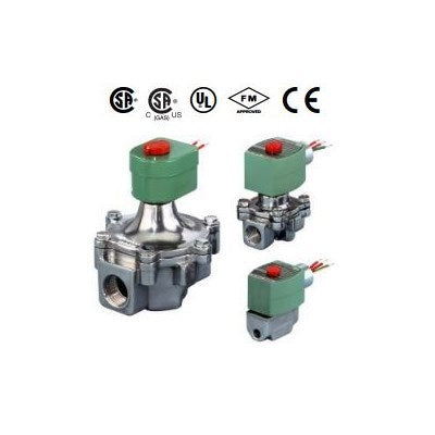 20286 (Asco) | Solenoid 2-WAY 3/8 N/C 120/60V (20286) | Solenoid Valves | Combustion | 3/8 | Aluminum