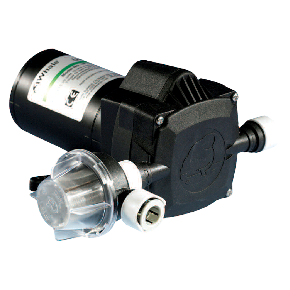 AP1816W (John Blue) Pump-12V 4.8Gpm 45 Psi Quick Strainer