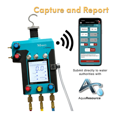 MK5 (Arbiter) | Mako MK5 Complete 5 Valve | Digital Backflow Test Kit