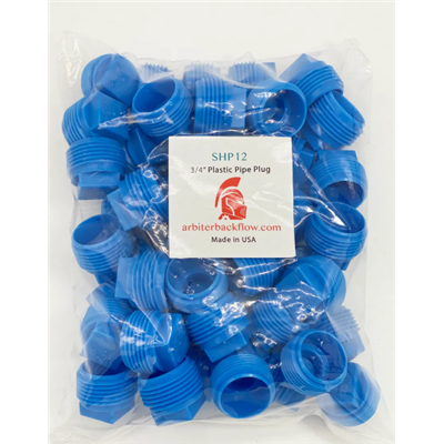 SHP12 (Arbiter) | Plug Npt 3/4 Plastic Bag OF 50