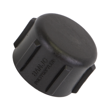 CAP125 (Banjo) Cap-Pipe 1-1/4 Poly