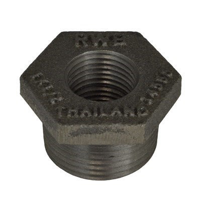 14566 (R.W. Beckett Corp) | 1X1/2 4566 Dbl Tap Bush | Double Tapped Bushings | MPT X FPT