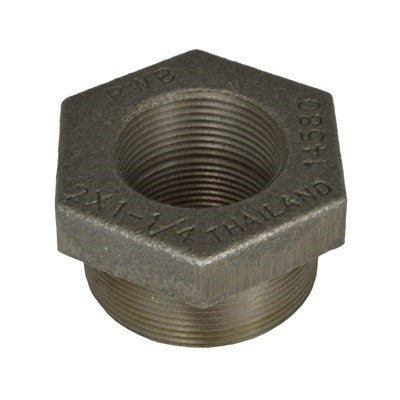 14580 (R.W. Beckett Corp) | 2X1-1/4 4580 Dbl Tap Bush | Double Tapped Bushings | MPT X FPT