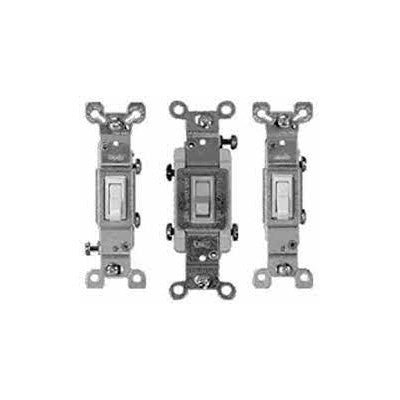 8601 (Bramec) | Toggle Switch 15A Ivory SP