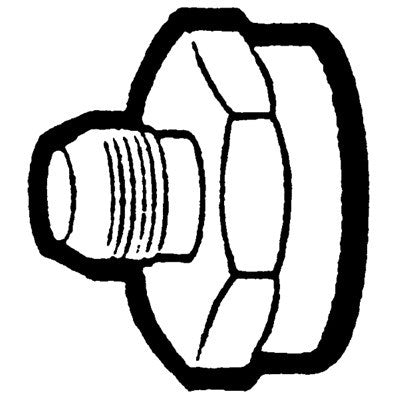 Brs 1051-6FLFH (Holyoke) | 3/8 Flare X Female Hose | Female Garden Hose to Flare Adapter | 3/8FL X F Hose