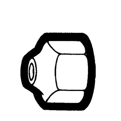 Brs 41FP-1210 (Holyoke) | 3/4X5/8 Forged Flare Nut | Heavy Short Forged Nut | 3/4 X 5/8