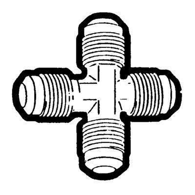 Brs 455-5 (Holyoke) | 5/16 Flare Cross | Cross Union | 5/16