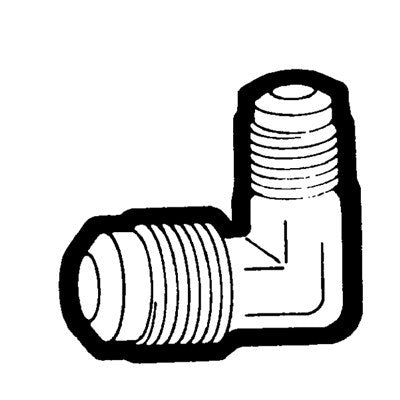 Brs 55R-128 (Holyoke) | 3/4X1/2 Flare Reducing EL | Elbow Union | 3/4 X 1/2
