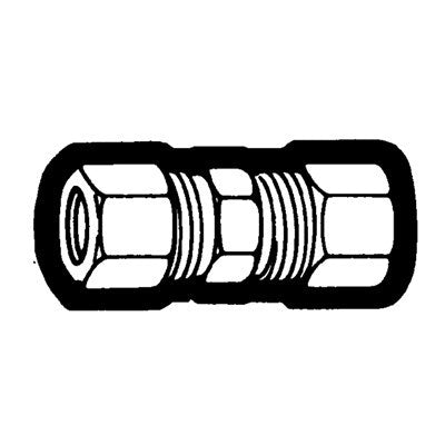 Brs 62-8 (Holyoke) | 1/2 Compression Union | Straight Union | 1/2