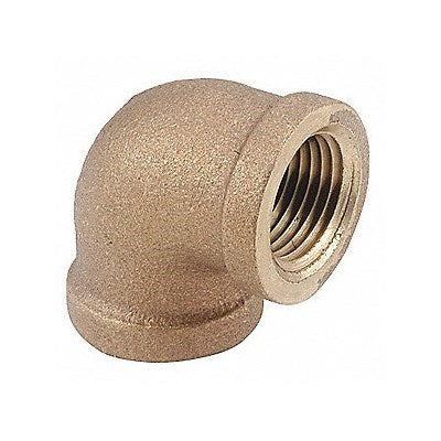 6303 (Holyoke) | 3/8 Threaded Brass 90 Ell | Brass Pipe Fittings | 90 | 3/8 | Brass