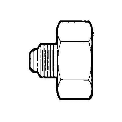 Brs ZRD-412 (Holyoke) | 1/4X3/4 Drum Adapter | Refrigerant Drum Adapter | 1/4 X 3/4