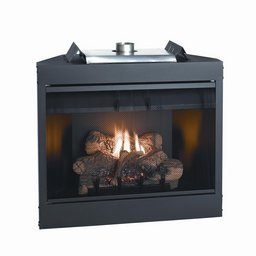 BVD34FP30FN | 34 in. Keystone Deluxe B Vent NG Fireplace, Flush Face, 21M BTU