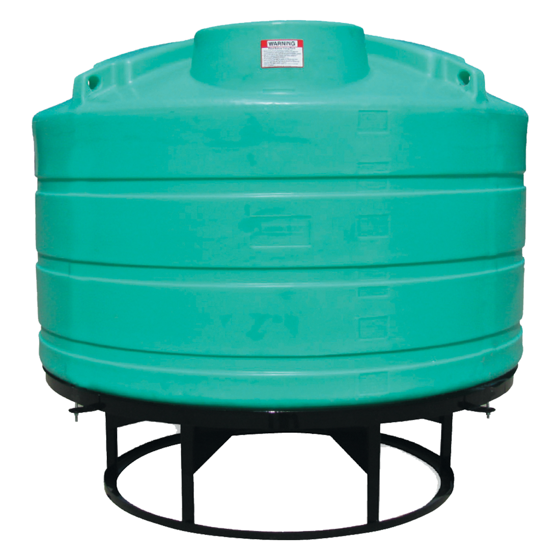 THC01200FG (Enduraplas) Tank-Vert Cone Bottom 1200 Gal Ply Green