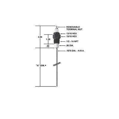 CA392 (Crown ) | Flame Rod / Replaces FRS-2-18 | Flame Rod