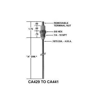 CA437 (Crown ) | Flame Rod / Replaces FRS-4-18 | Flame Rod