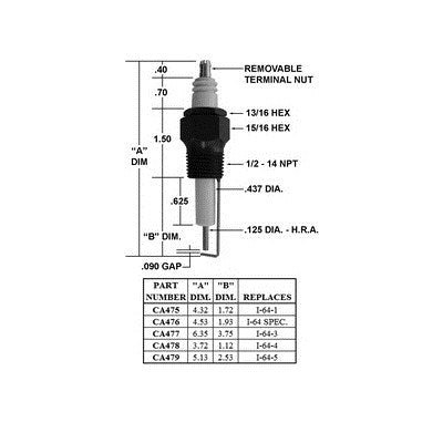 CA475 (Crown ) | Igniter / Replaces I-64-1 | Igniter