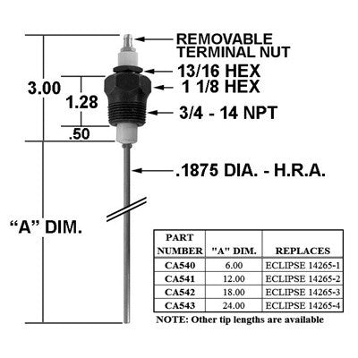 CA540 (Crown ) | Igniter / Eclipse 14265-1 (6) | Igniter