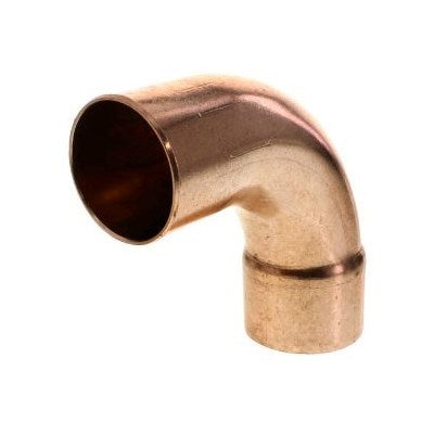 CU 607-2LT 3/4 (Mueller) | Elbow 90° Long Trn F X C ID (107-2-K) | Copper Fittings | Fitting Elbow 90° Long Turn | 3/4