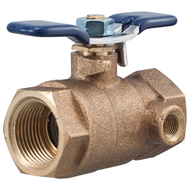 781053LL (Febco) | AK Ball Valve W/ Test Cock 3/4 | Inlet Ball Valve | Ball Valve | Fpt