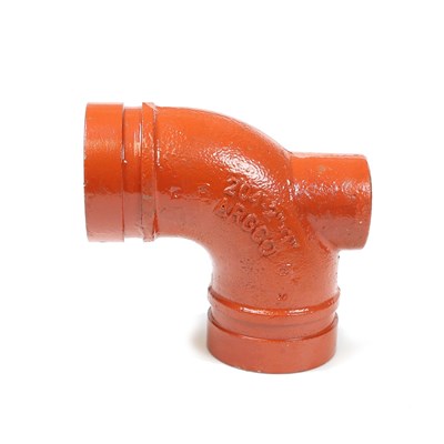 7010055 (Argco) | Grv Drain Elbow 2-1/2 (2601) | Grooved Fittings | Elbow - Drain | Grooved | 2-1/2