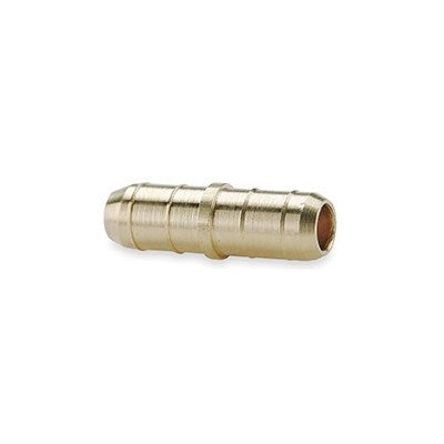 DYNBC-44 (Dynacon) | Barb Coupling 1/4 Barb X 1/4 Barb | Tubing Fittings - Pneumatic | Coupling | 1/4 Barb X 1/4 Barb | Brass