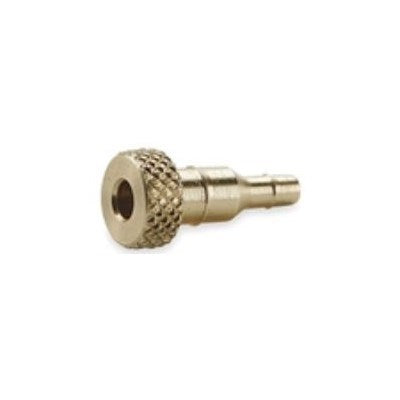 DYNBX-45 (Dynacon) | Barb Plug 1/4 & 5/32 Barb | Tubing Fittings - Pneumatic | Plug | 1/4 & 5/32 Barb | Brass