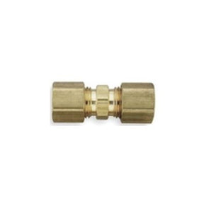 DYNCC-44 (Dynacon) | Compression Union 1/4 Comp X 1/4 Comp | Tubing Fittings - Pneumatic | Compression Union | 1/4 Comp X 1/4 Comp | Brass