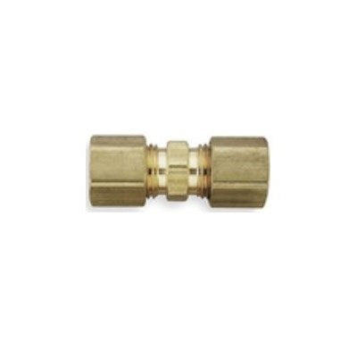 DYNCC-64 (Dynacon) | Compression Union 3/8 Comp X 1/4 Comp | Tubing Fittings - Pneumatic | Compression Union | 3/8 Comp X 1/4 Comp | Brass