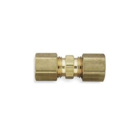 DYNCC-64 (Dynacon) | Compression Union 3/8 Comp X 1/4 Comp | Tubing Fittings - Pneumatic | Compression Union | 3/8 Comp X 1/4 Comp | Brass