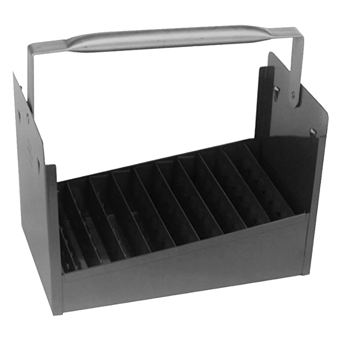 P3080 | Nipple Tray-1/2 Blk Iron Metal Tray