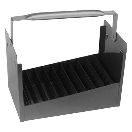 P3080 | Nipple Tray-1/2 Blk Iron Metal Tray