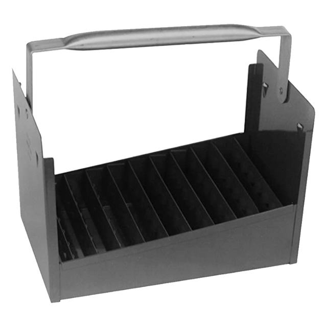 P3080 | Nipple Tray-1/2 Blk Iron Metal Tray