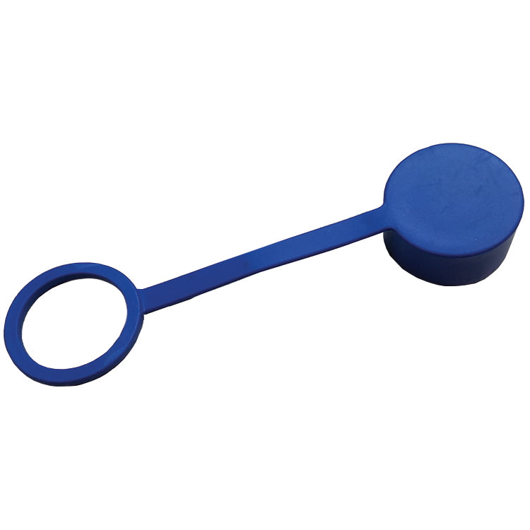 Manchester Tank Part (F31638) Blue Rubber Cap With Lanyard