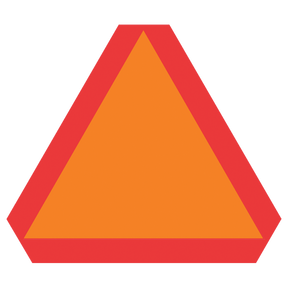 S276.4 | Sign-Metal Slow Moving 1A
