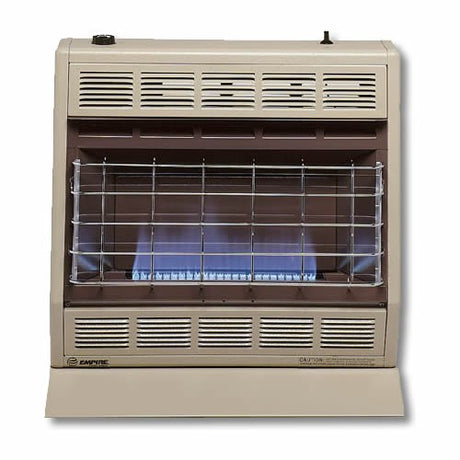 BF30N | Empire Natural Gas (30000 BTU) Vent Free Convection Heater (With Thermostat)