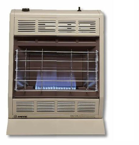 BF10N | Empire Natural Gas (10000 BTU) Vent Free Convection Heater (With Thermostat)