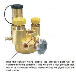 Solares Florida Corp Part (G008475Rv Include 80% Tube) 2-1/2 In.  Fpt Ug Tank Multi Valve