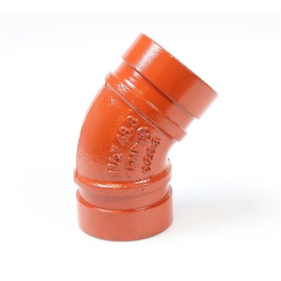 7010066 (Argco) | Grv 45 3 Elbow(208) | Grooved Fittings | Elbow 45 | Grooved | 3