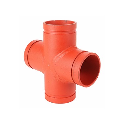 7010225 (Argco) | Grv Straight Cross 2-1/2 Shrt Rds (401) | Grooved Fittings | Cross | Grooved | 2-1/2