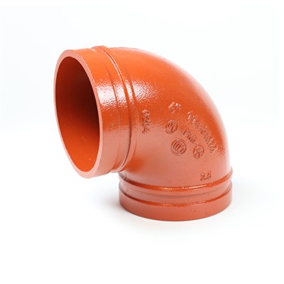 7010033 (Argco) | Grv 90 2-1/2 Elbow Short(202) | Grooved Fittings | Elbow 90 - Short | Grooved | 2-1/2